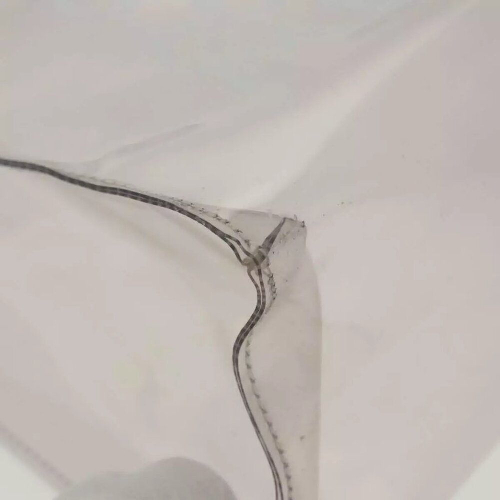 HERMES Vinyl Kelly Hand Bag Vinyl Clear Gold Auth - Picture 10 of 16